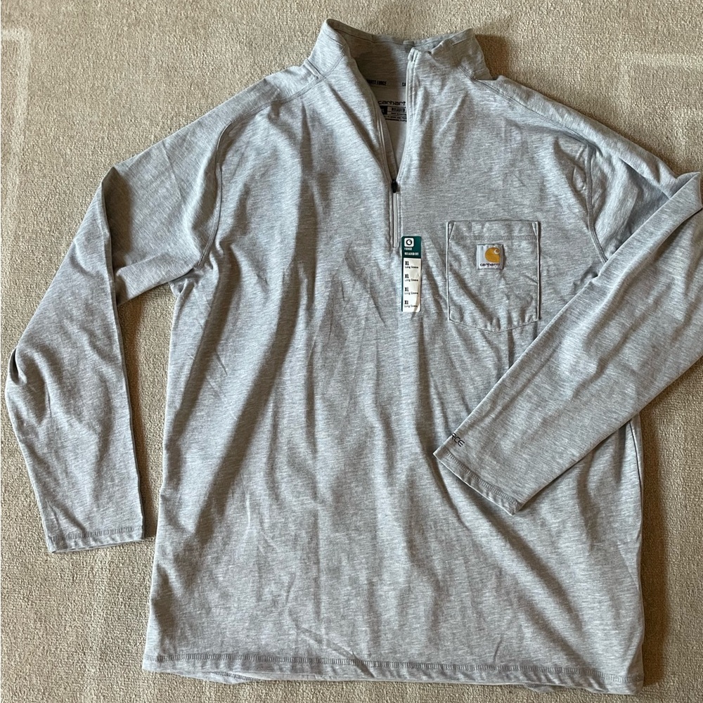 Carhartt lightweight half zip longsleeve Tshirt